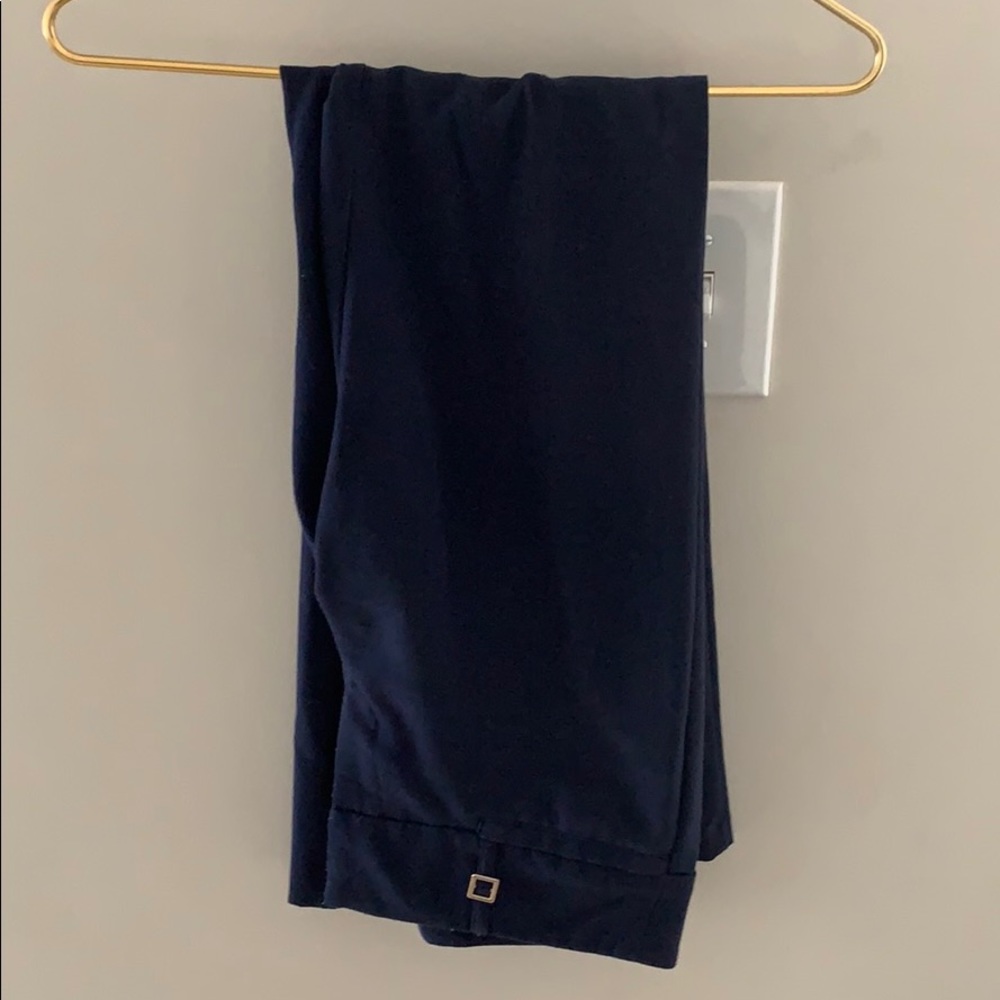 Navy slacks